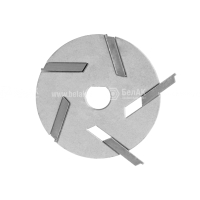 Ротор металлический с лопатками в комплекте (5 шт.) для насосов БелАК &quot;Антей&quot; и комплексов на базе этих насосов